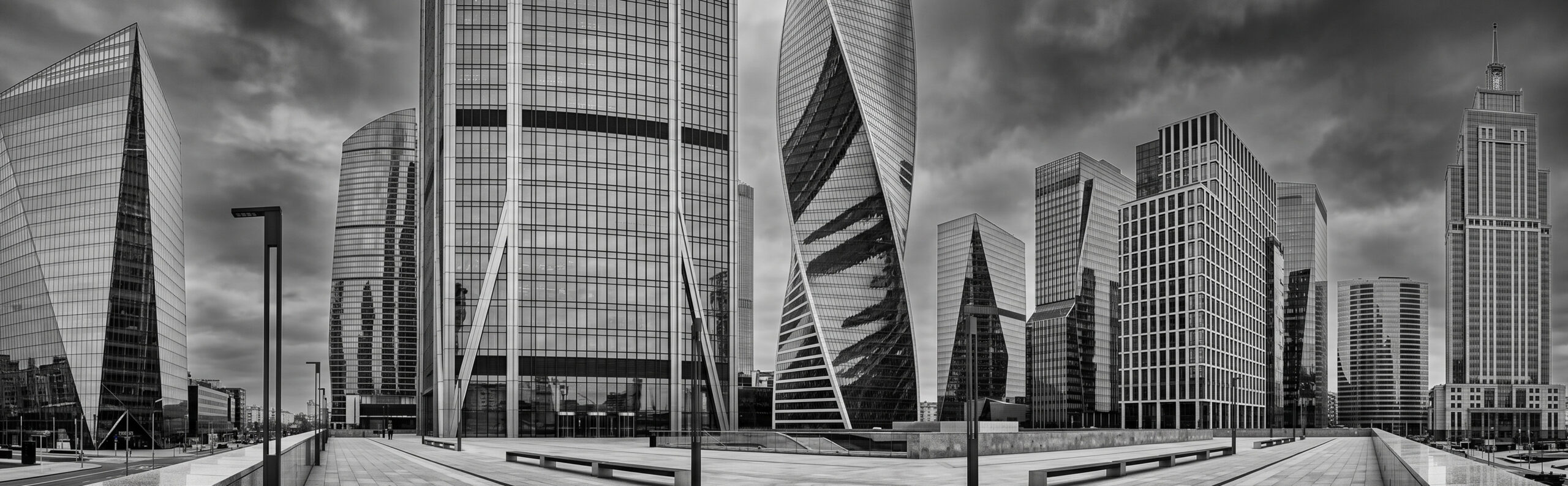 commercial and office towers
